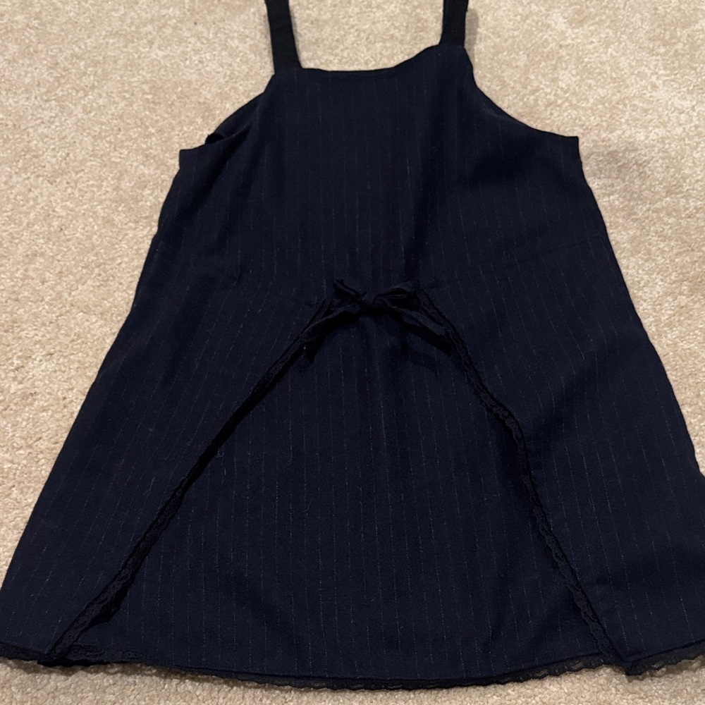 Pinafore Navy Kids Casual Dress